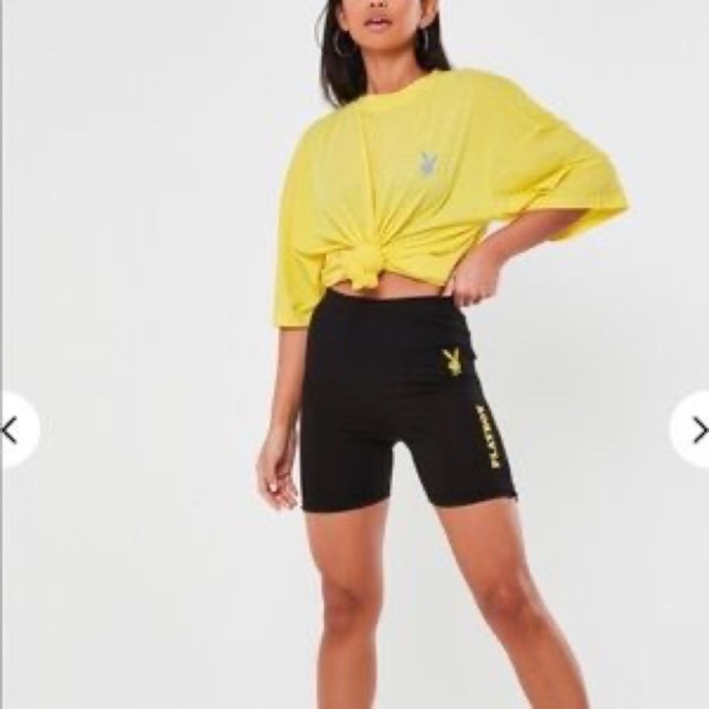 PLAYBOY CYCLING SHORTS
BLACK